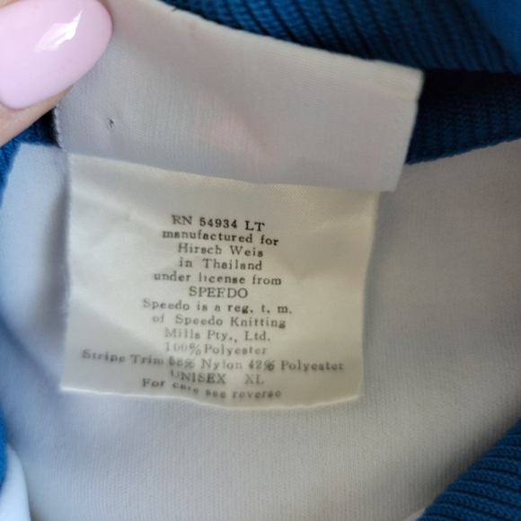 Vintage Speedo Track Sweater Jacket Unisex XL - Picture 3 of 5